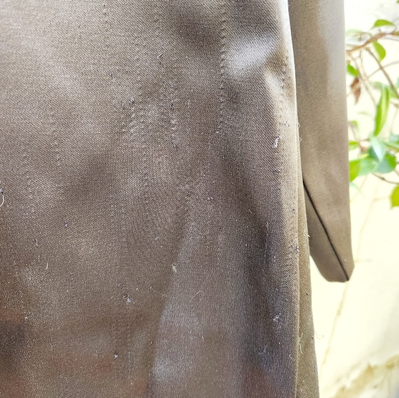 🖤 H&M Tuxedo Jacket or Dress, Black Satin - Picture 4 of 4